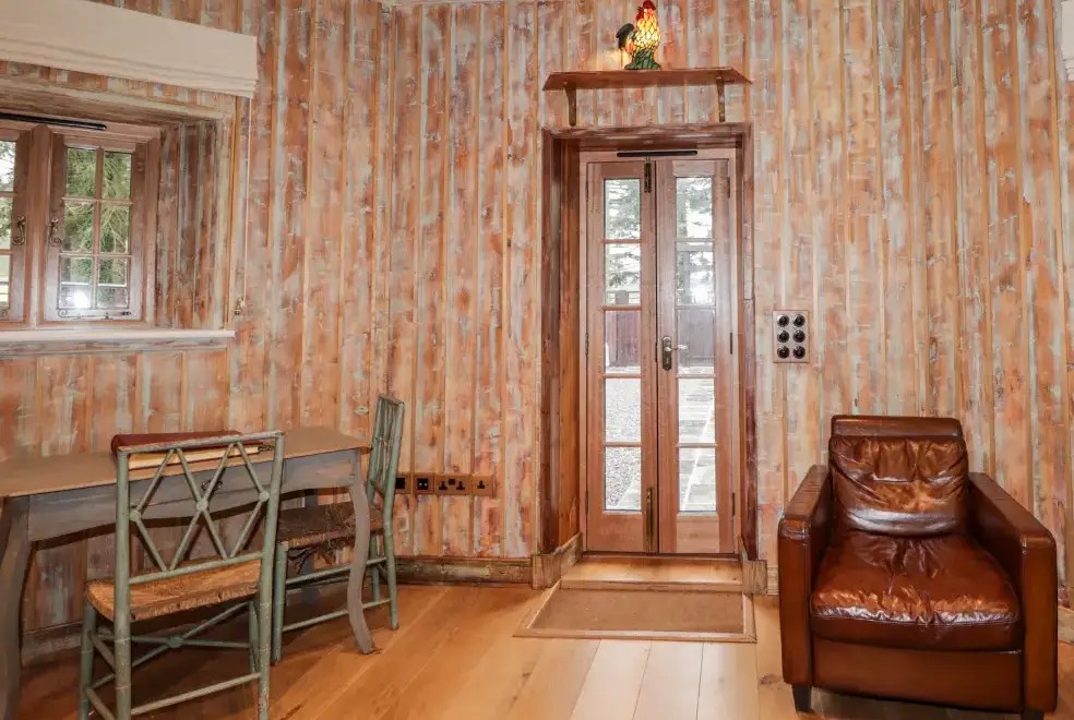 Desk area at The Hen House