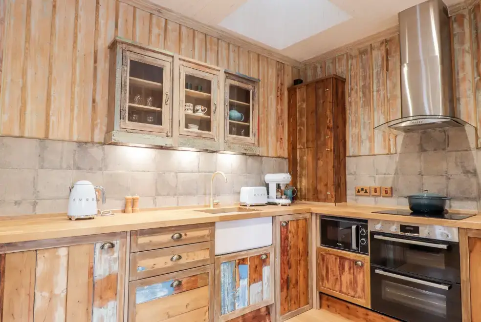 Farmhouse style kitchen at The Hen House