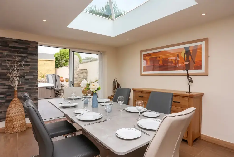 Dining room at The Herun