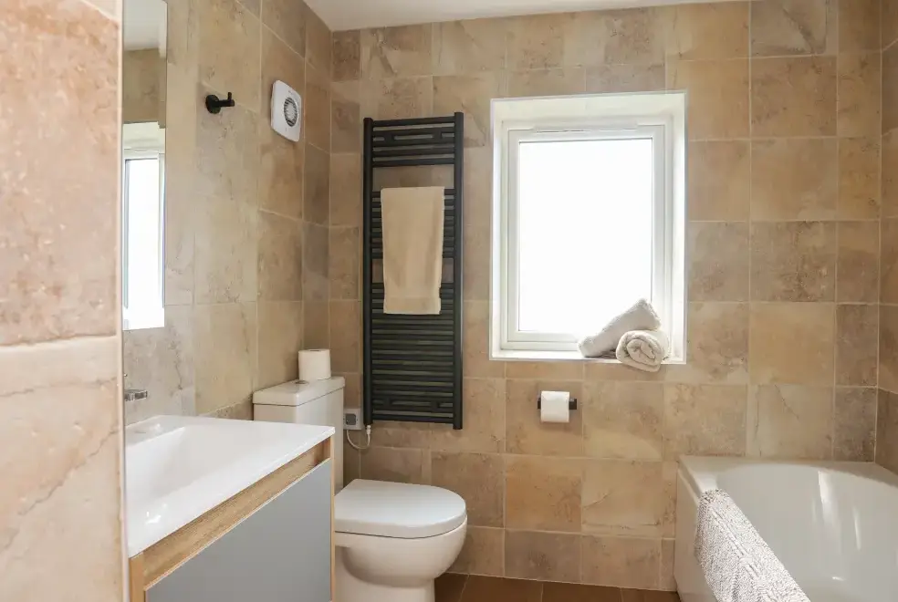 Family bathroom at The Herun