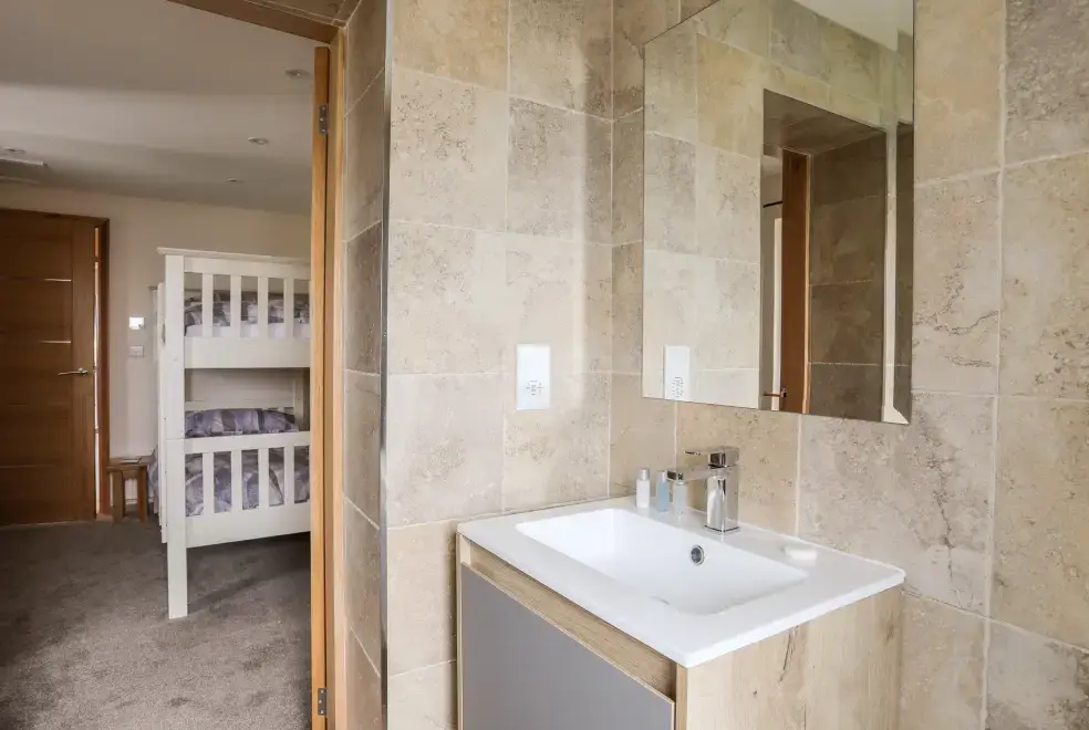 Ensuite bathroom at The Herun