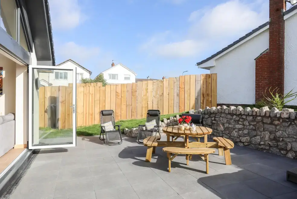 Patio area at The Herun