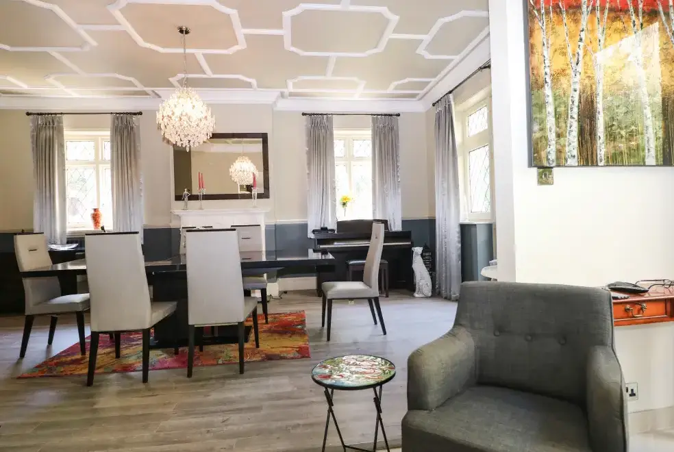 Dining room at The Hideaway