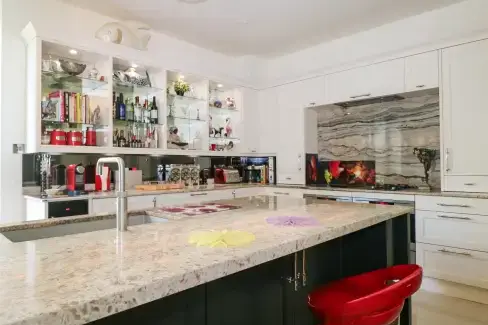 Luxury kitchen at The Hideaway, East Sussex