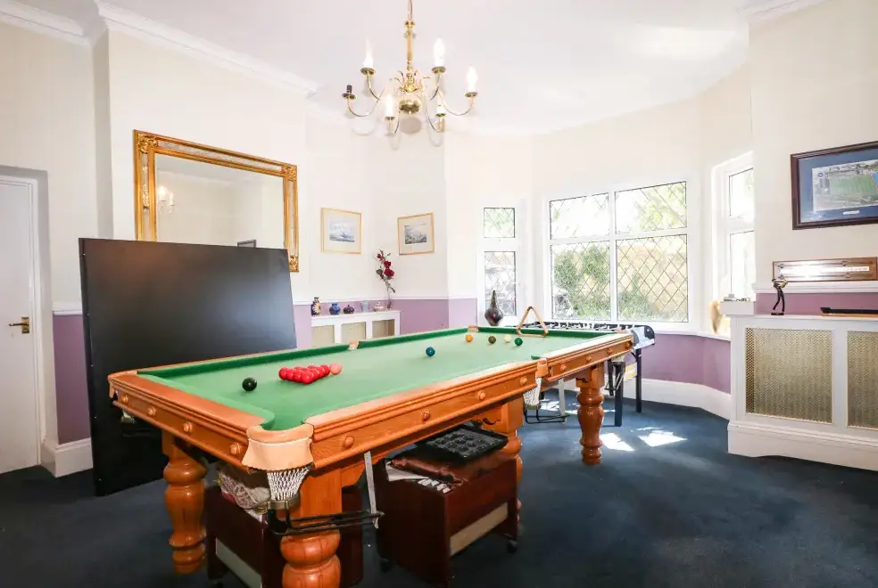 Games Room at The Hideaway