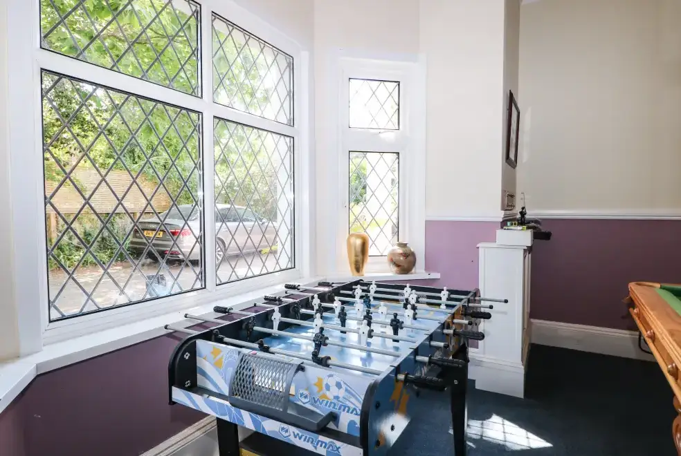 Games Room at The Hideaway