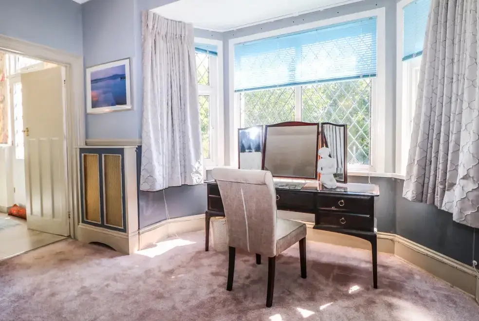 Desk area at The Hideaway