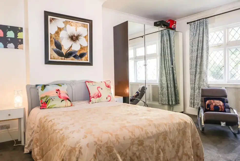 Bedroom at The Hideaway