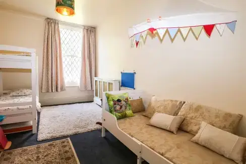 Children’s play area at The Hideaway, East Sussex