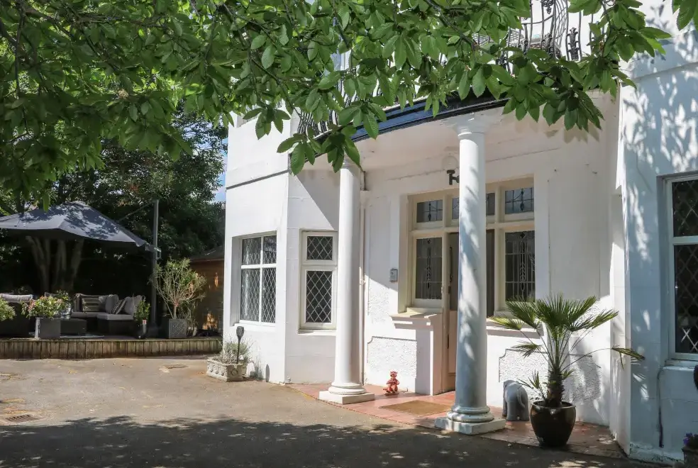 The Hideaway, from the outside