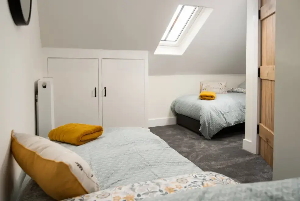 Bedroom at The Hideaway