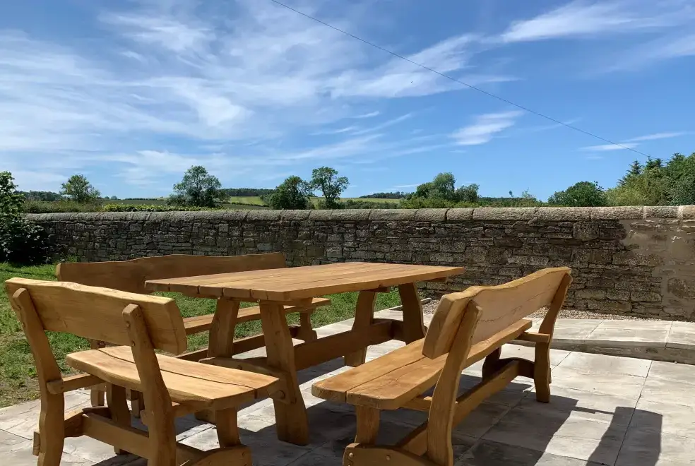 Patio area at The Hideaway