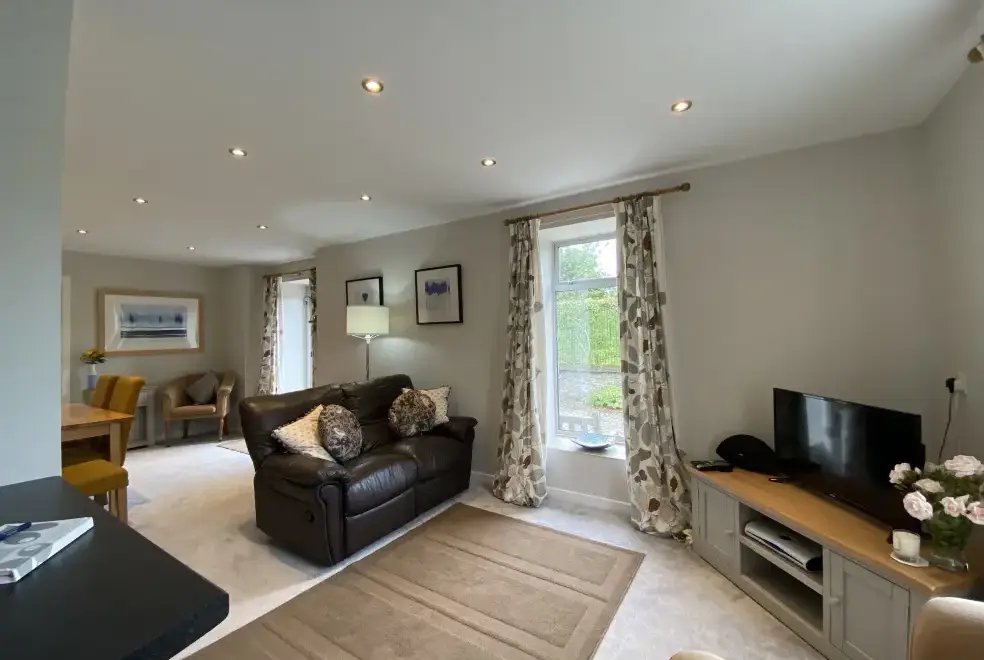 Open plan living area at The Keepers