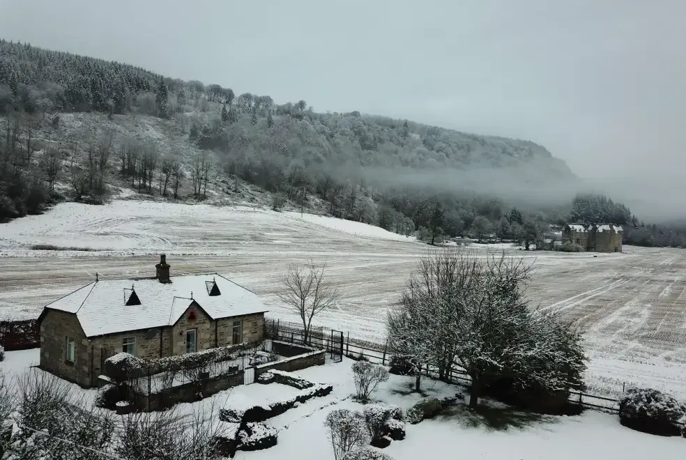 Countryside views at The Keepers