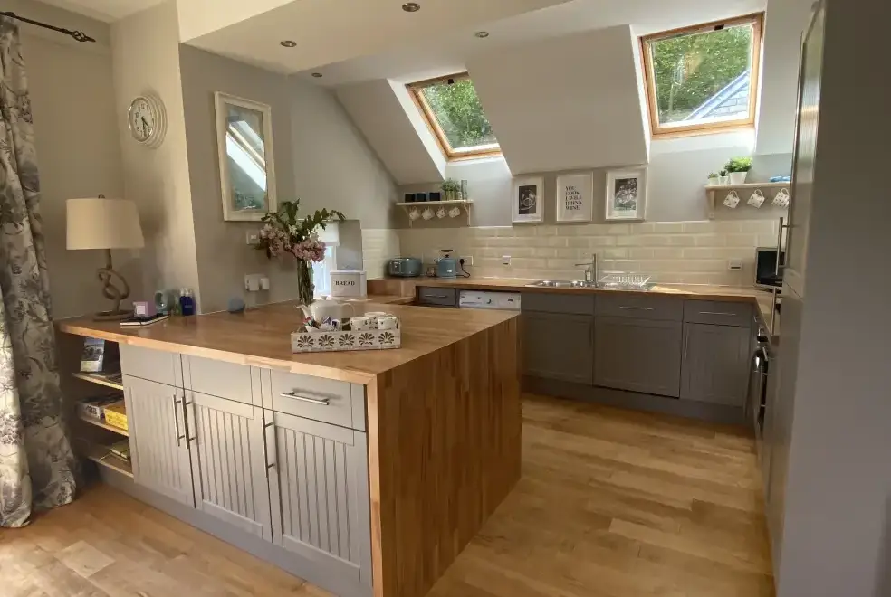 Kitchen/diner at The Keepers