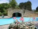 Outdoor swimming pool at The Lawns Luxury Apartment in Devon/Beautiful South Hams - thumbnail photo