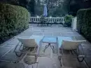 Patio area at The Lawns Luxury Apartment in Devon/Beautiful South Hams - thumbnail photo