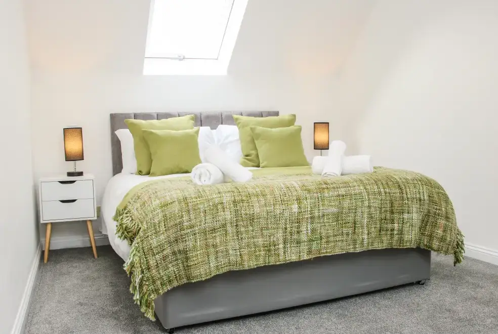 Bedroom at The Little Beehive