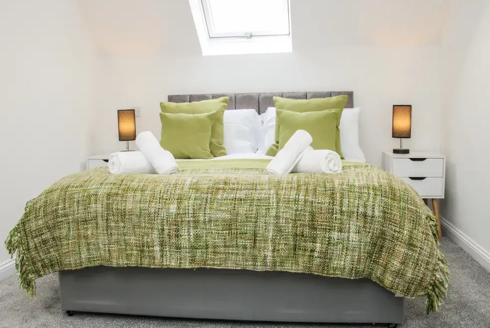 Bedroom at The Little Beehive