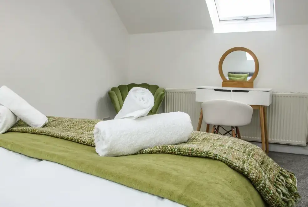 Bedroom at The Little Beehive