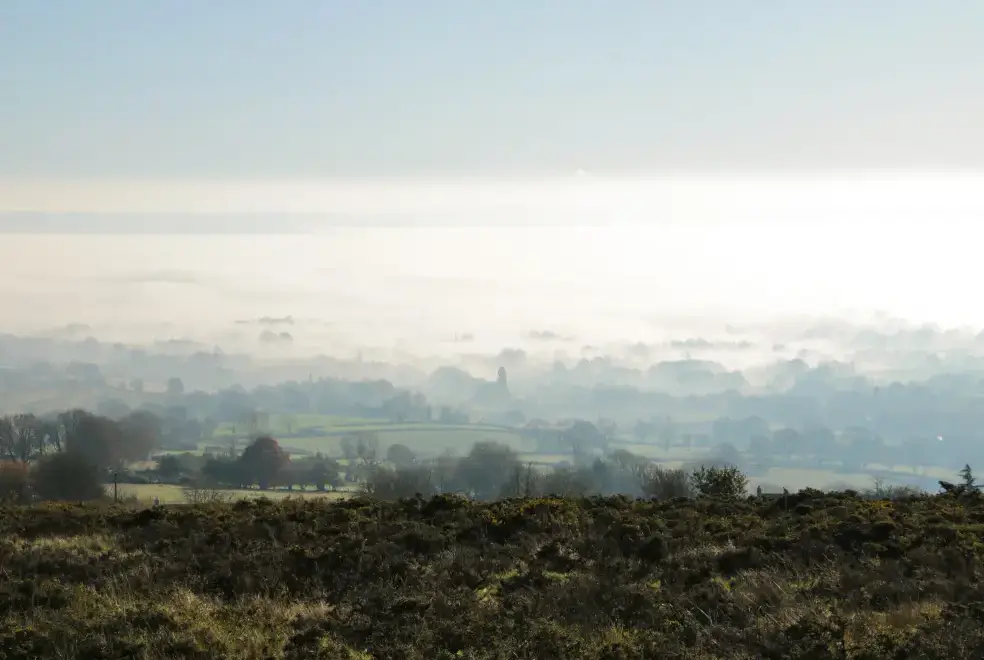 Countryside views at The Little Beehive