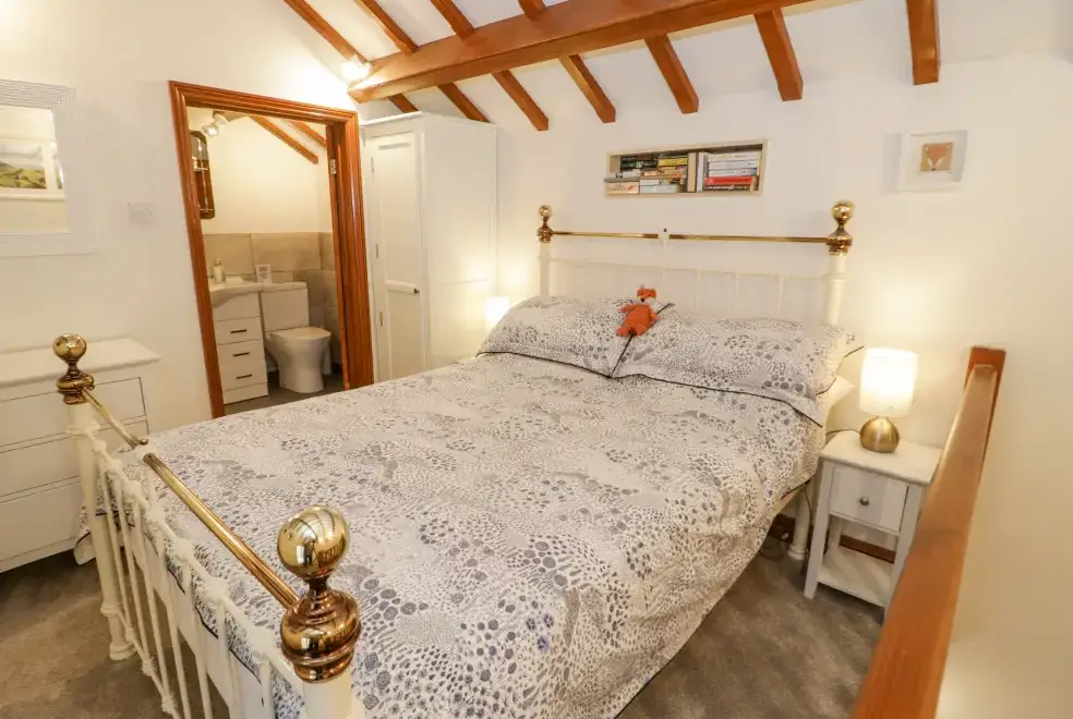 Bedroom at The Little White Cottage, North Wales 