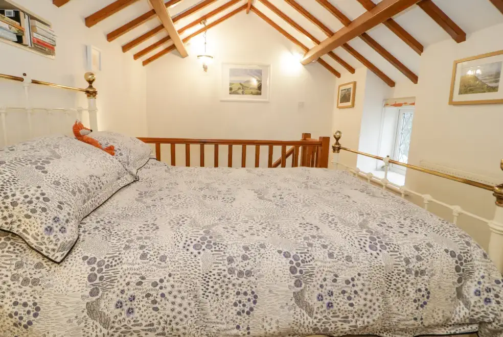 Bedroom at The Little White Cottage, North Wales 