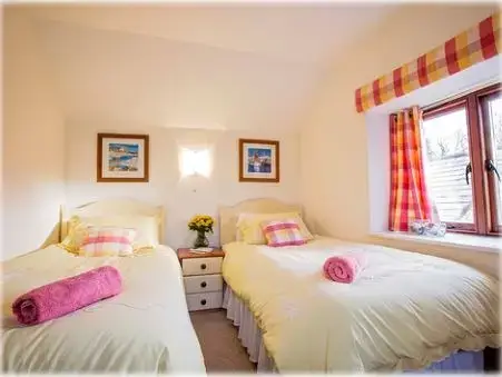 Bedroom at The Lodge at Colmer, Kingsbridge