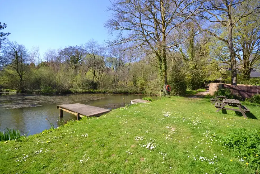 Countryside views at The Lodge at Colmer, Kingsbridge