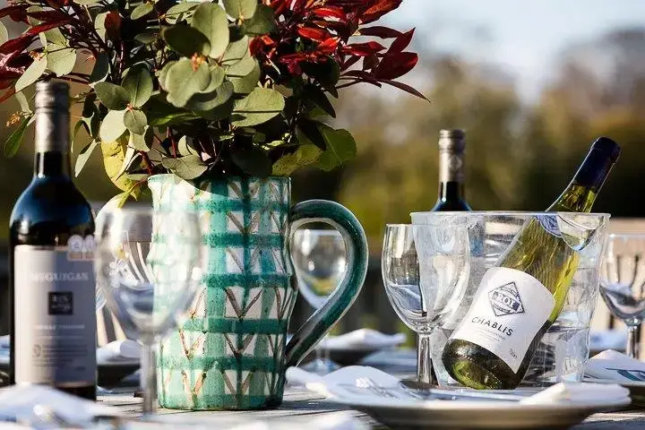 Garden furniture at The Long Barn
