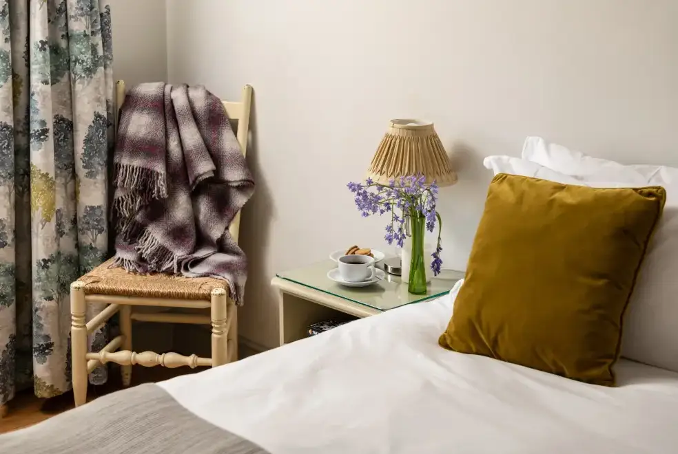 Bedroom at The Long Barn