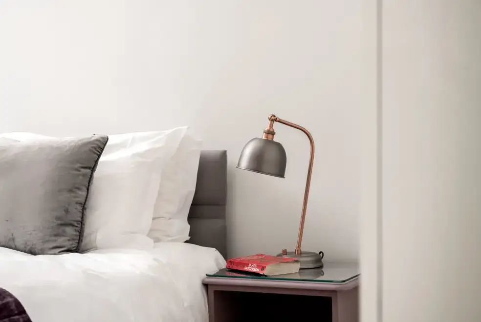 Bedroom at The Long Barn