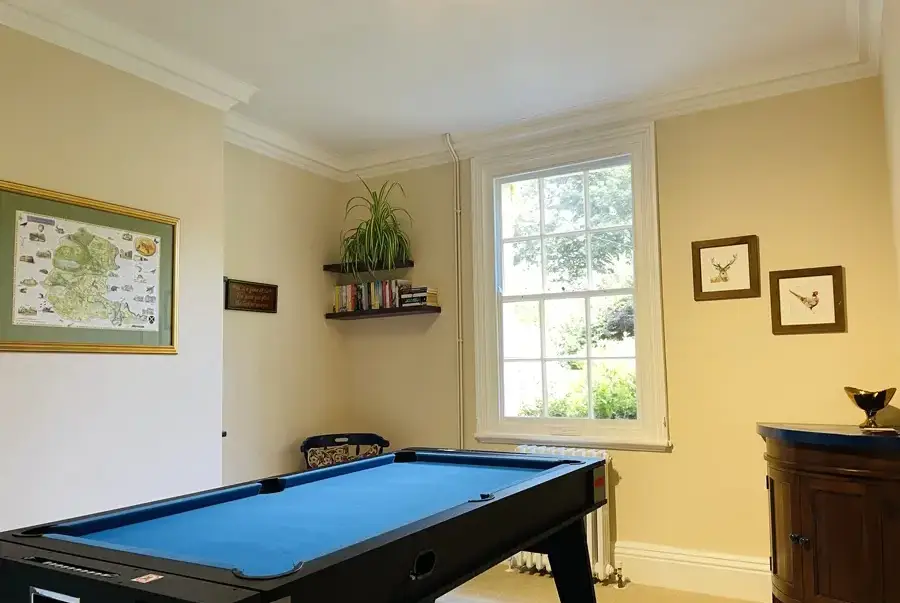 Games Room at The Manor House