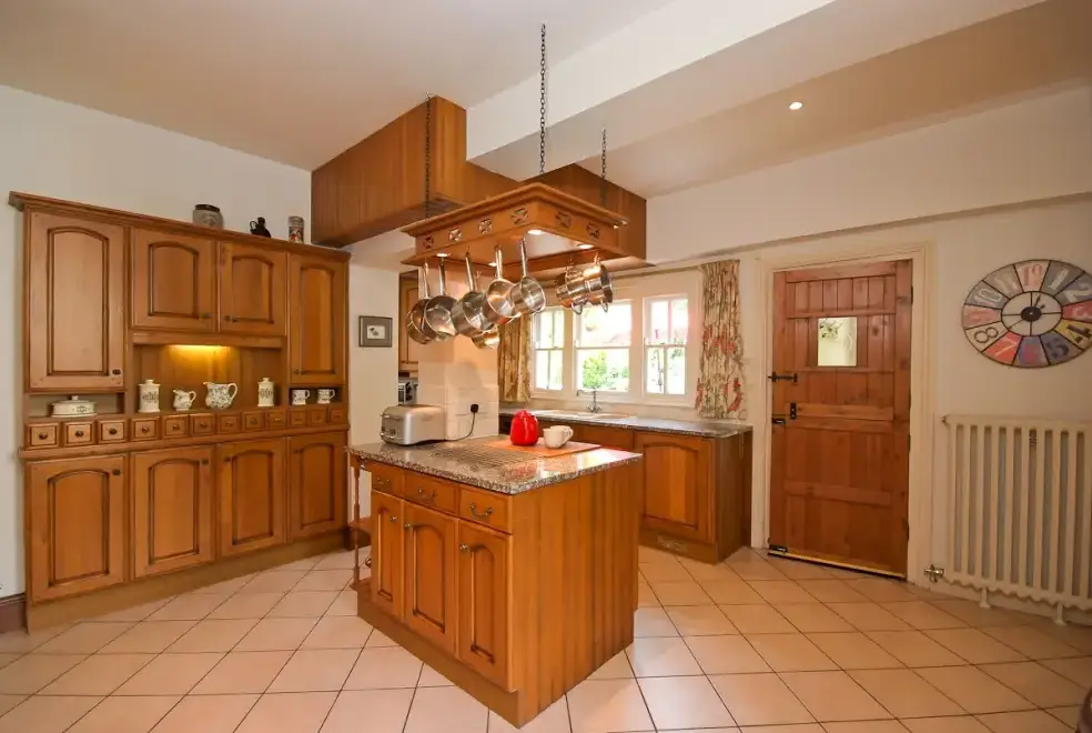 Farmhouse style kitchen at The Manor House