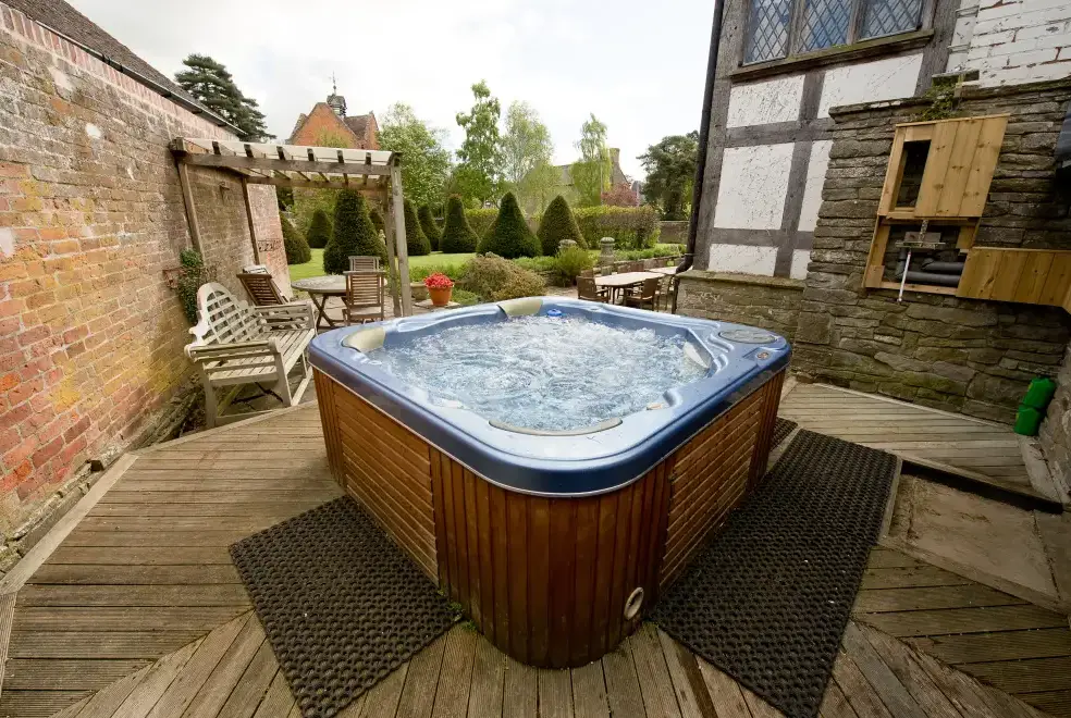 Private Hot Tub at The Manor House