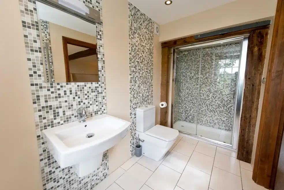 Shower room at The Manor House