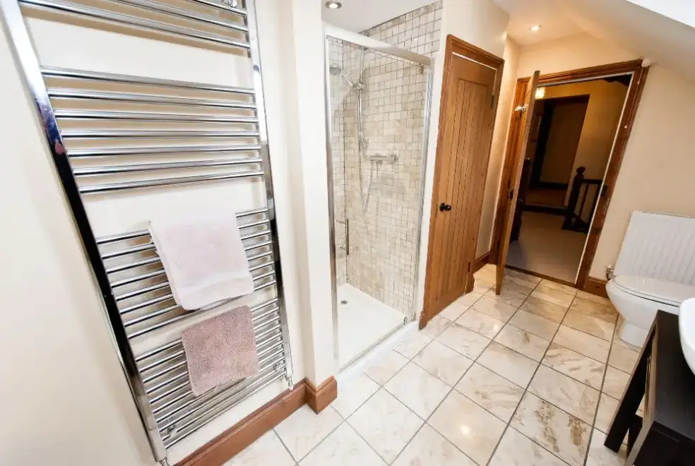 Shower room at The Manor House