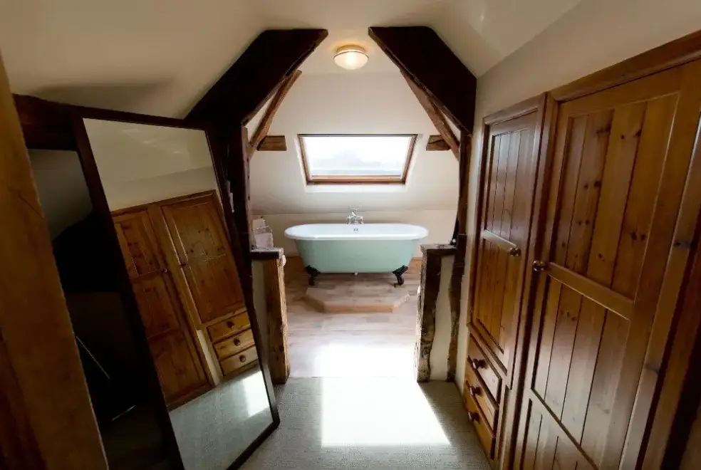 Ensuite bathroom at The Manor House