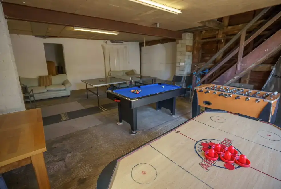 Games Room at The Manor House