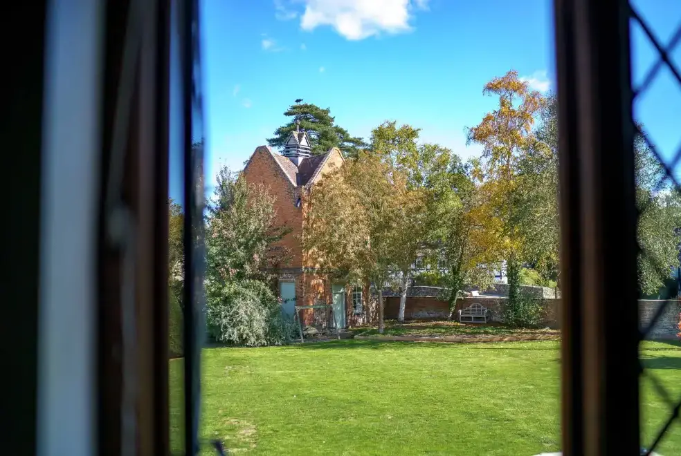 Countryside views at The Manor House