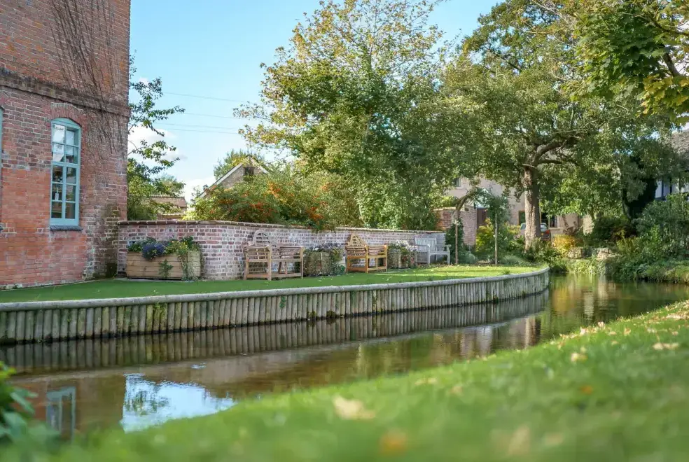 Countryside views at The Manor House