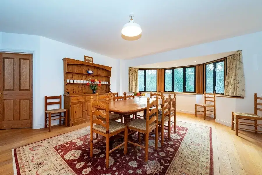 Dining room at The Manor on the Monnow