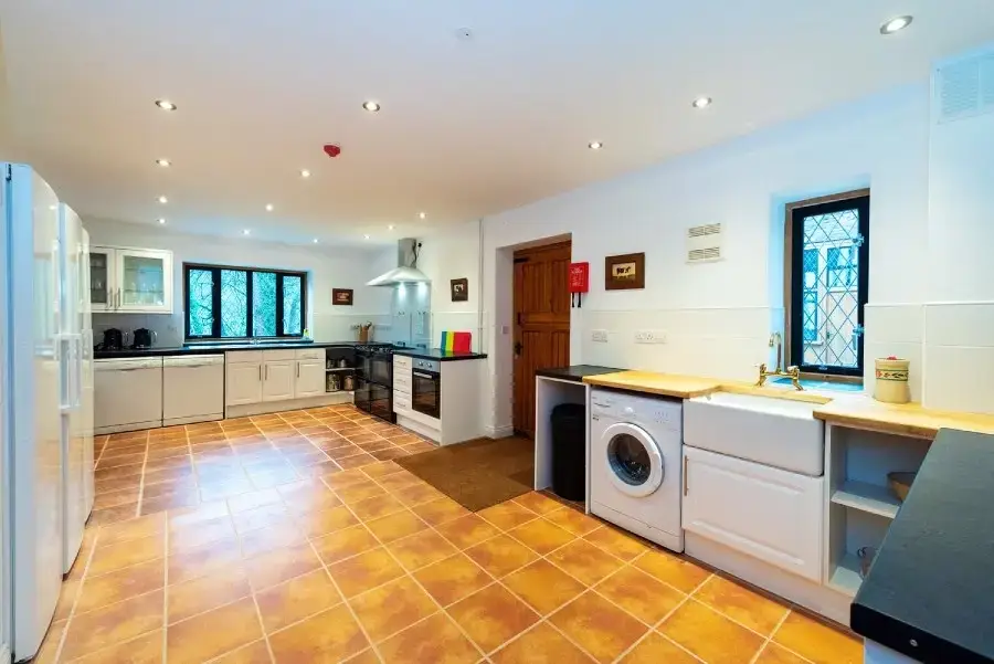 Kitchen/diner at The Manor on the Monnow