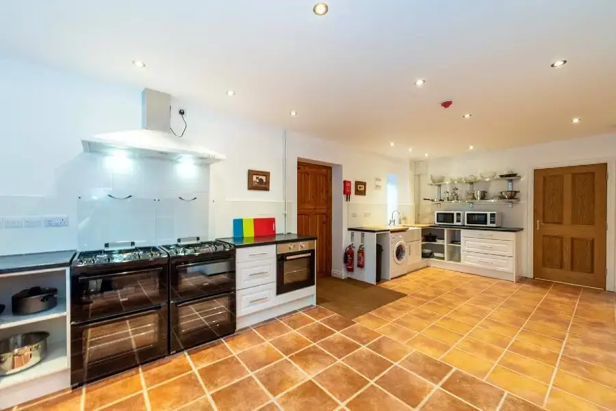 Kitchen/diner at The Manor on the Monnow