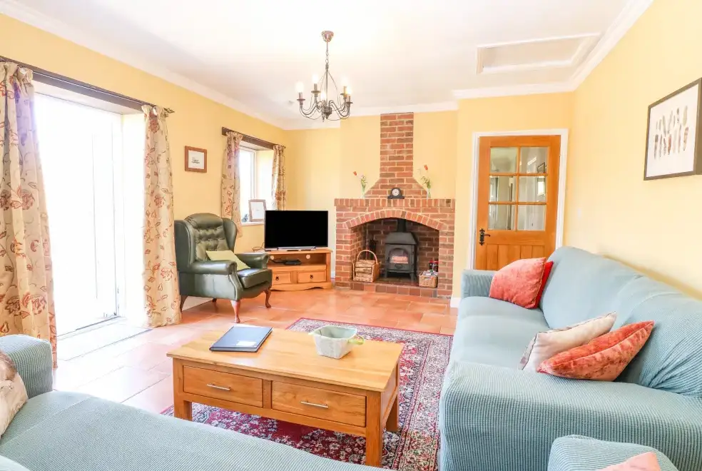 Lounge at The Meadows Cottage