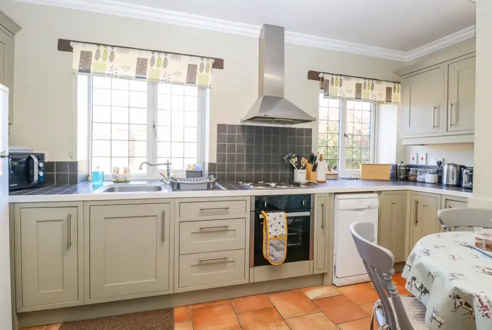 Kitchen/diner at The Meadows Cottage