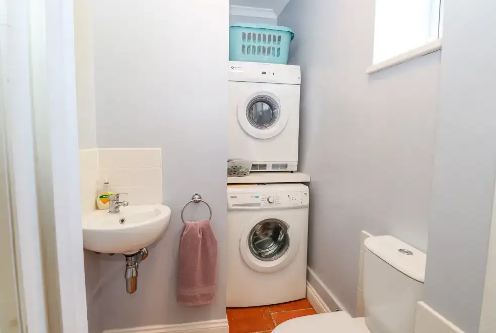 Utility room at The Meadows Cottage