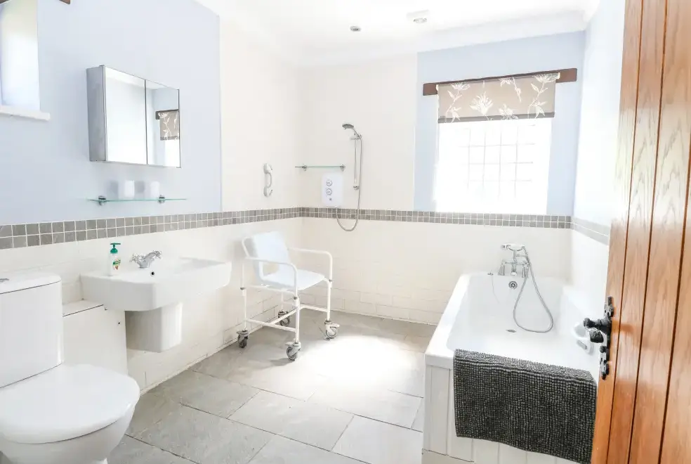 Wheelchair accessible accommodation at The Meadows Cottage