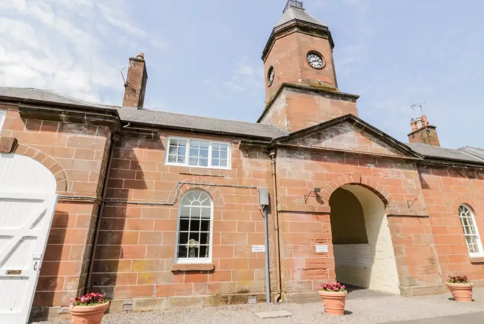 The Mews Flat, from the outside