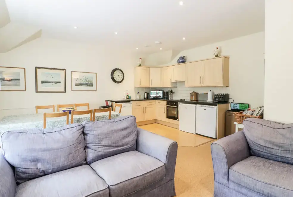 Kitchen/diner at The Mews Flat